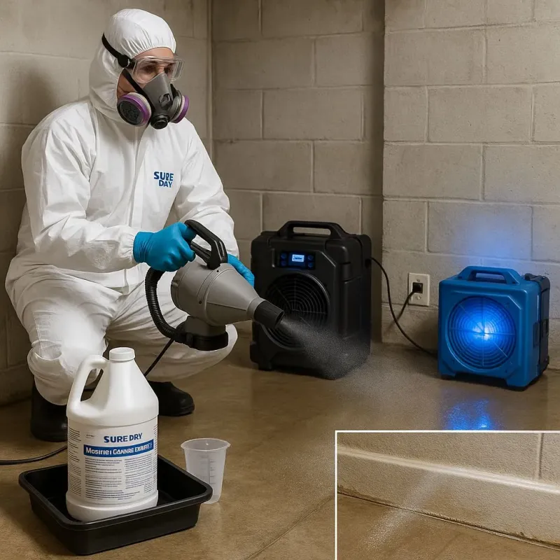Sanitization and Odor Removal process in Forman, ND